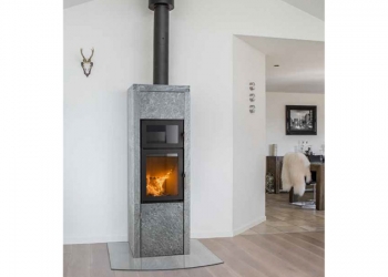 Holzbrandofen | Modell: SCAN Line Speckstein mit Backfach | heat-style LINHART Graz