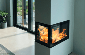 Kaminanlage Geneve von Nordpeis bei heat-style Kaminstudio Graz