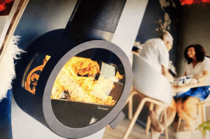 Kaminofen ME von Nordpeis bei heat-style Kaminstudio Graz