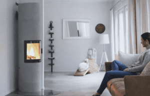 Speicherofen Salzburg R von Nordpeis bei heat-style Kaminstudio Graz