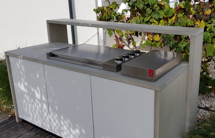 Beton Outdoorküche