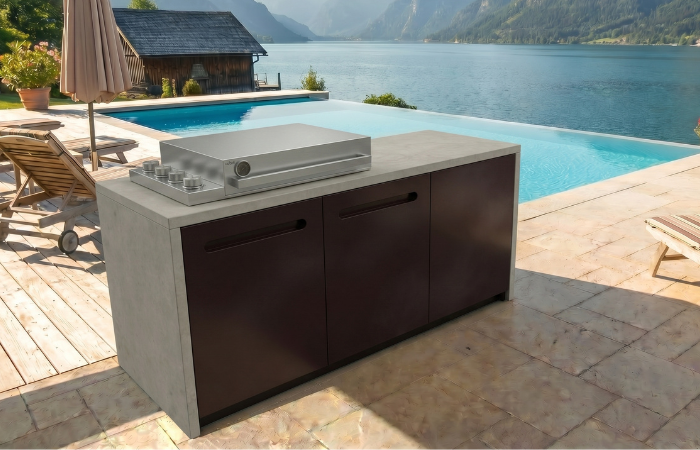 Beton Outdoorküche